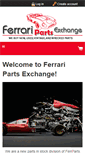 Mobile Screenshot of ferraripartsexchange.com